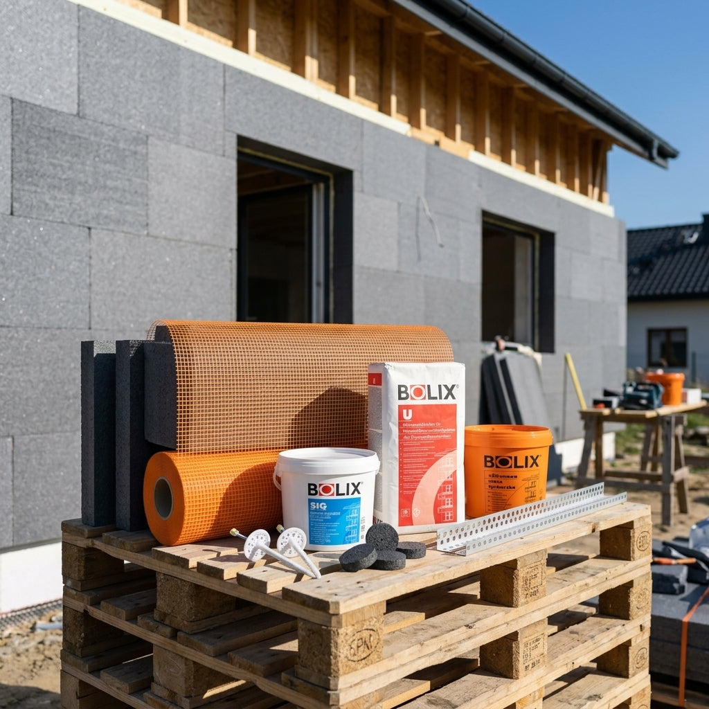 WDVS EPS 032 Fassadendämmung Komplett 