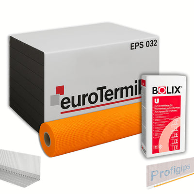 WDVS EPS 032 Basispaket – Fassadendämmung 200–400 m² | ETA-geprüft - EasyBaushop