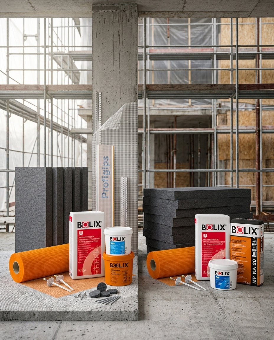 WDVS EPS 032 Fassadendämmung Komplett 