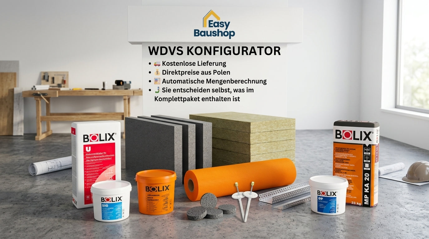 WDVS Komplettset Konfigurator | Easybaushop
